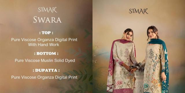 Glossy simar swara dress material wholesale in india